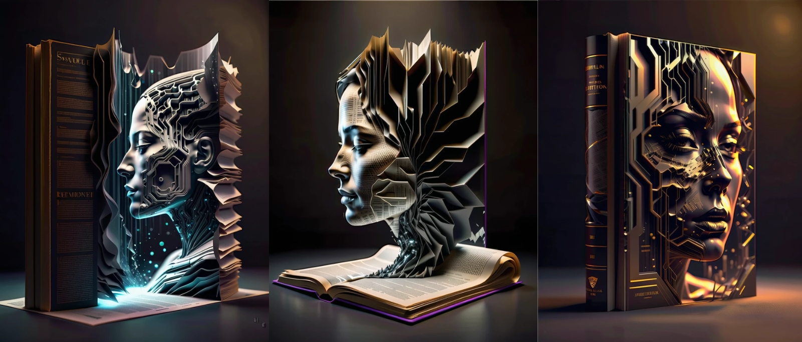 Estilo futurista 3D