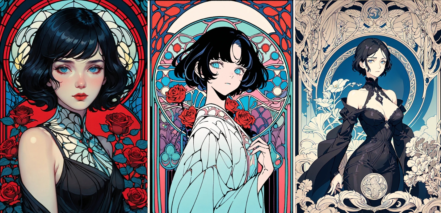 Art Nouveau francés x Arte Steampunk
