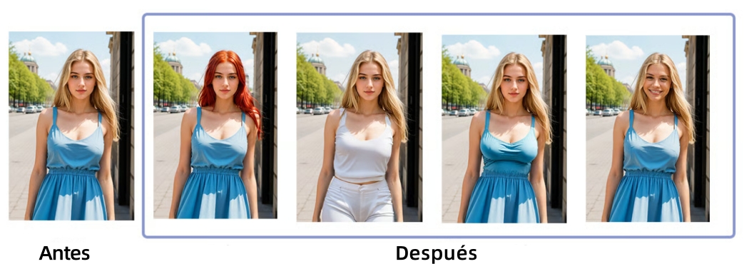 ComfyUI Redraw - Antes y Después