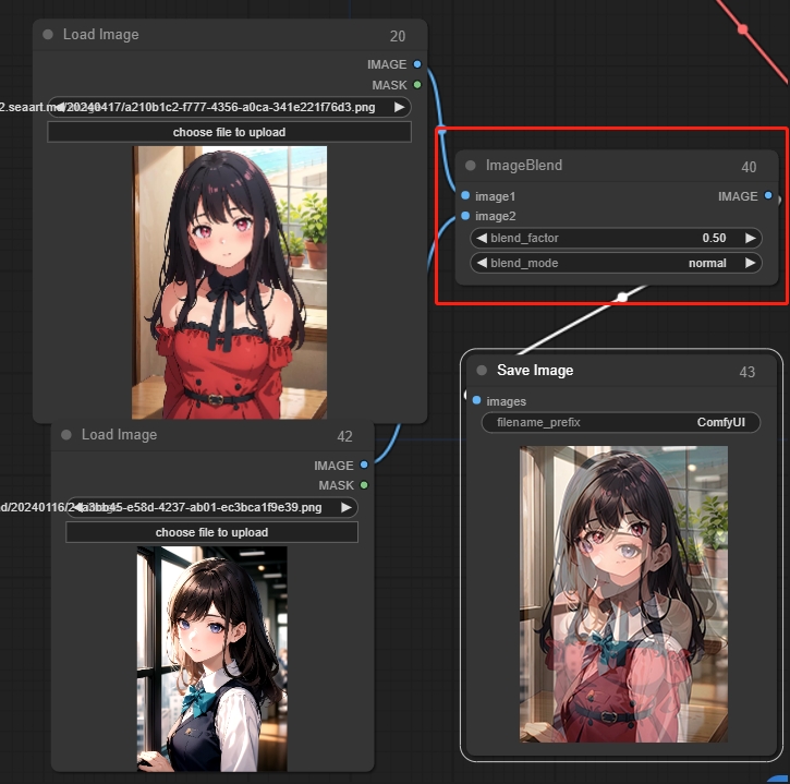 Core Nodes - Image Blend