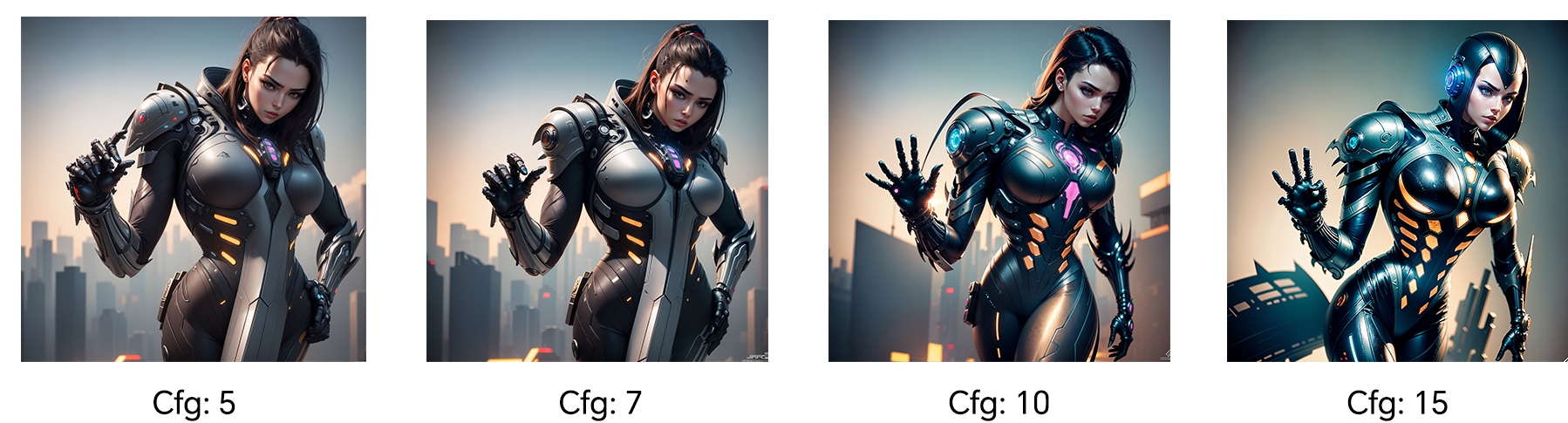 SeaArt AI - Advanced Config - CFG Scale