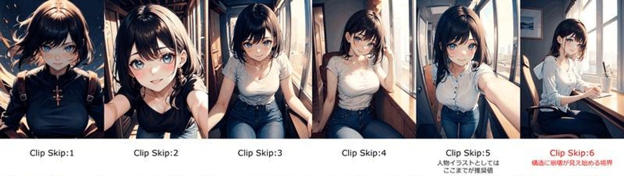 SeaArt AI - Advanced Config - Clip Skip