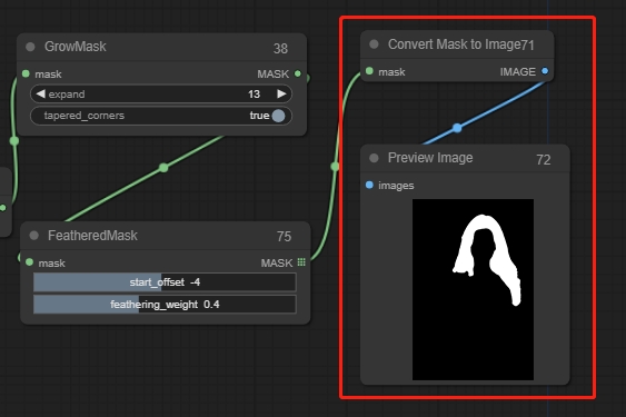 ComfyUI Redraw - Segment Anything - Mask Preview Node